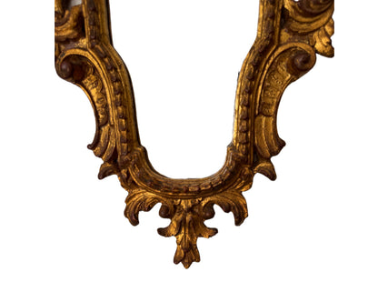 Italian Carved Giltwood Mirror
