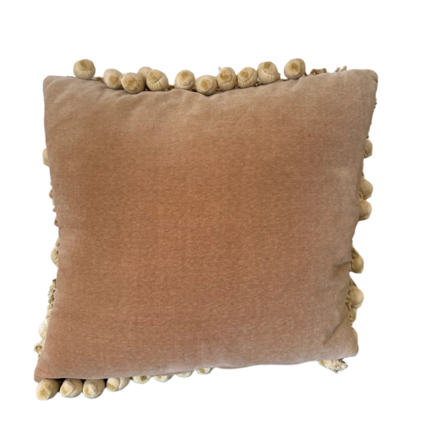 French Aubusson-Style Hand-Woven Tapestry Pillow