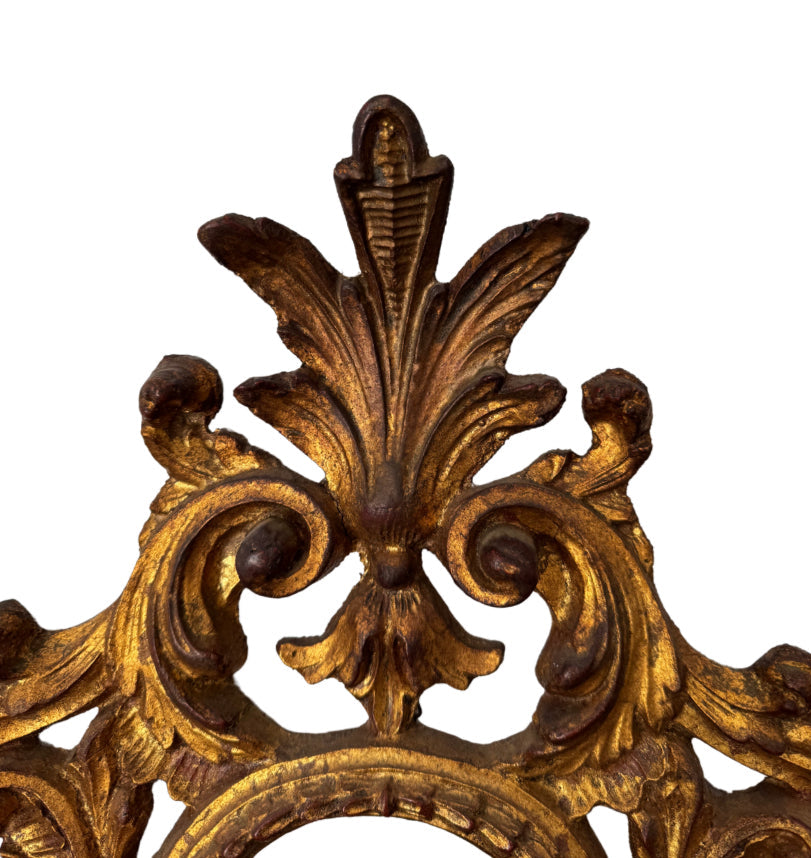 Italian Carved Giltwood Mirror