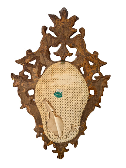 Italian Carved Giltwood Mirror