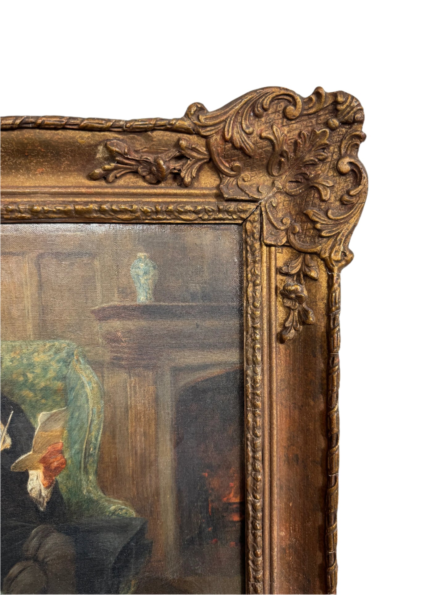 Antique Oil Painting by N Braby