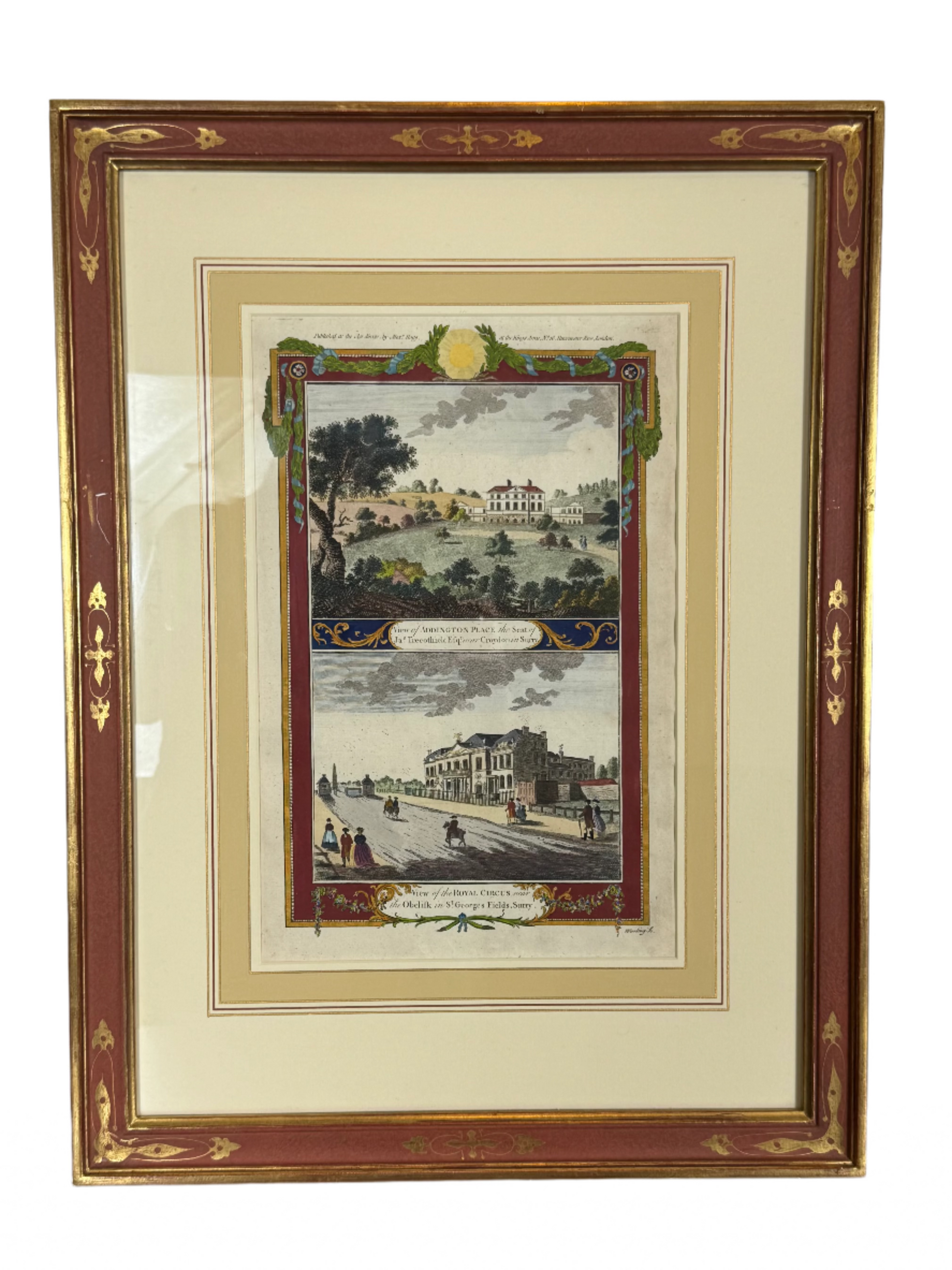 antique British engraving