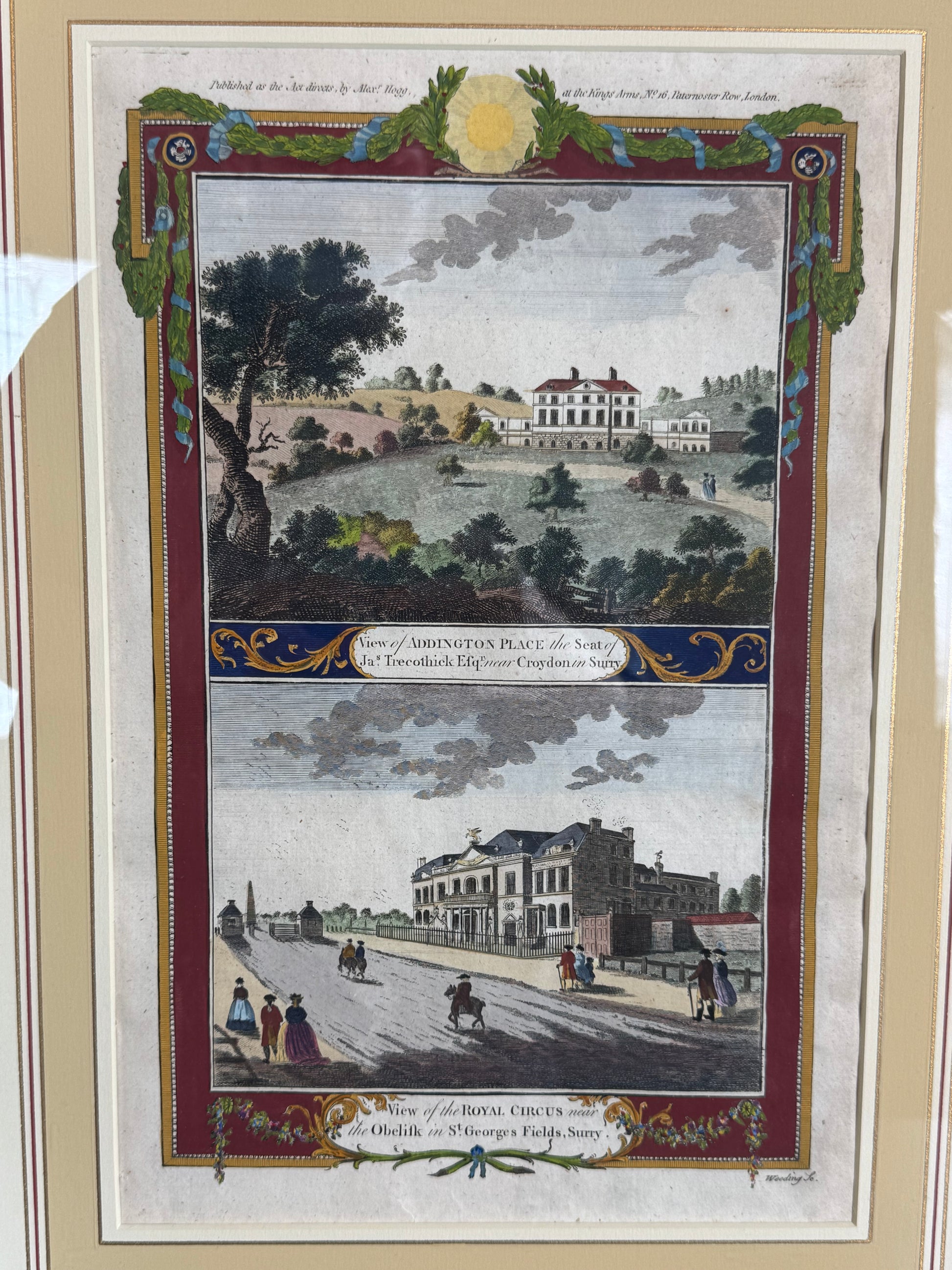 antique british engraving