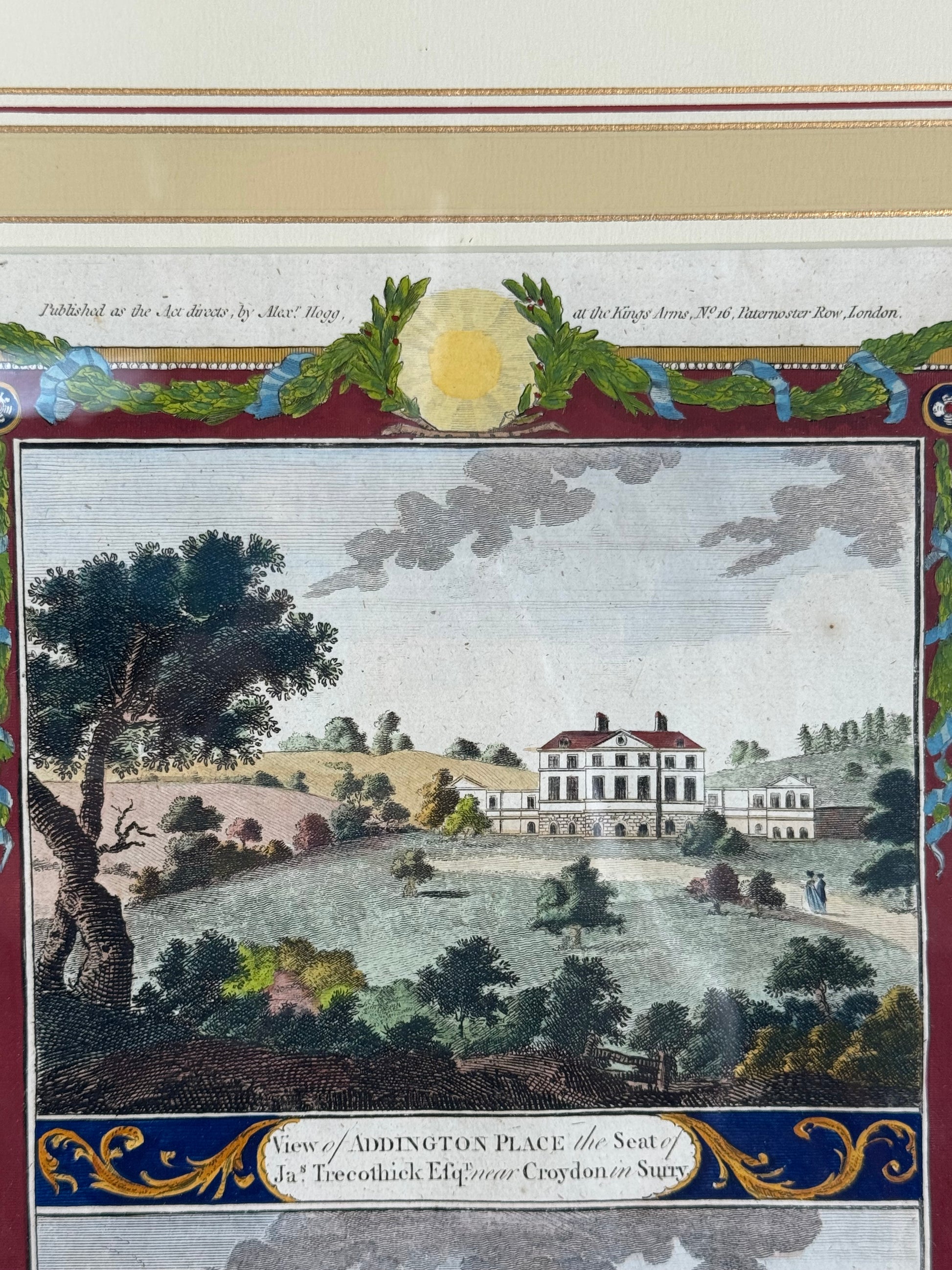 antique british engraving