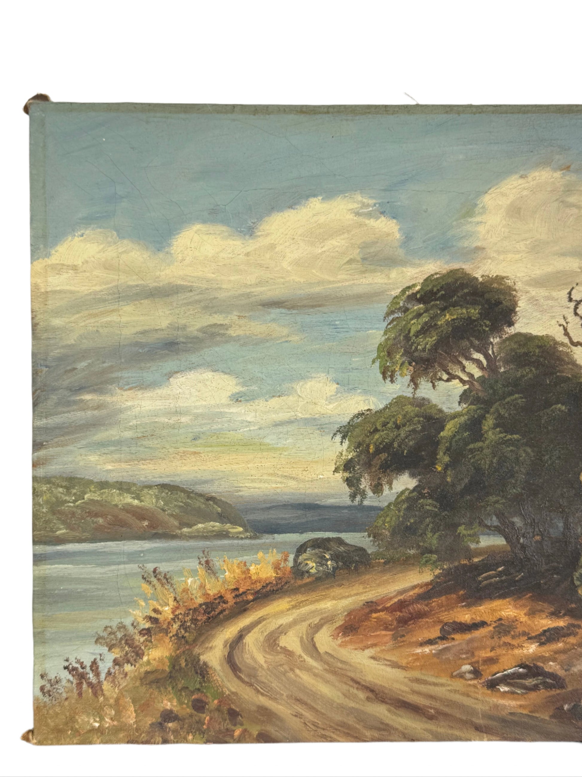 antique coastal scene